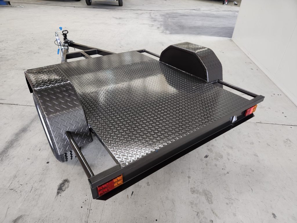 Trailer Rack Bench 7x4 Flat Bench Trailer | Roshar Trailers