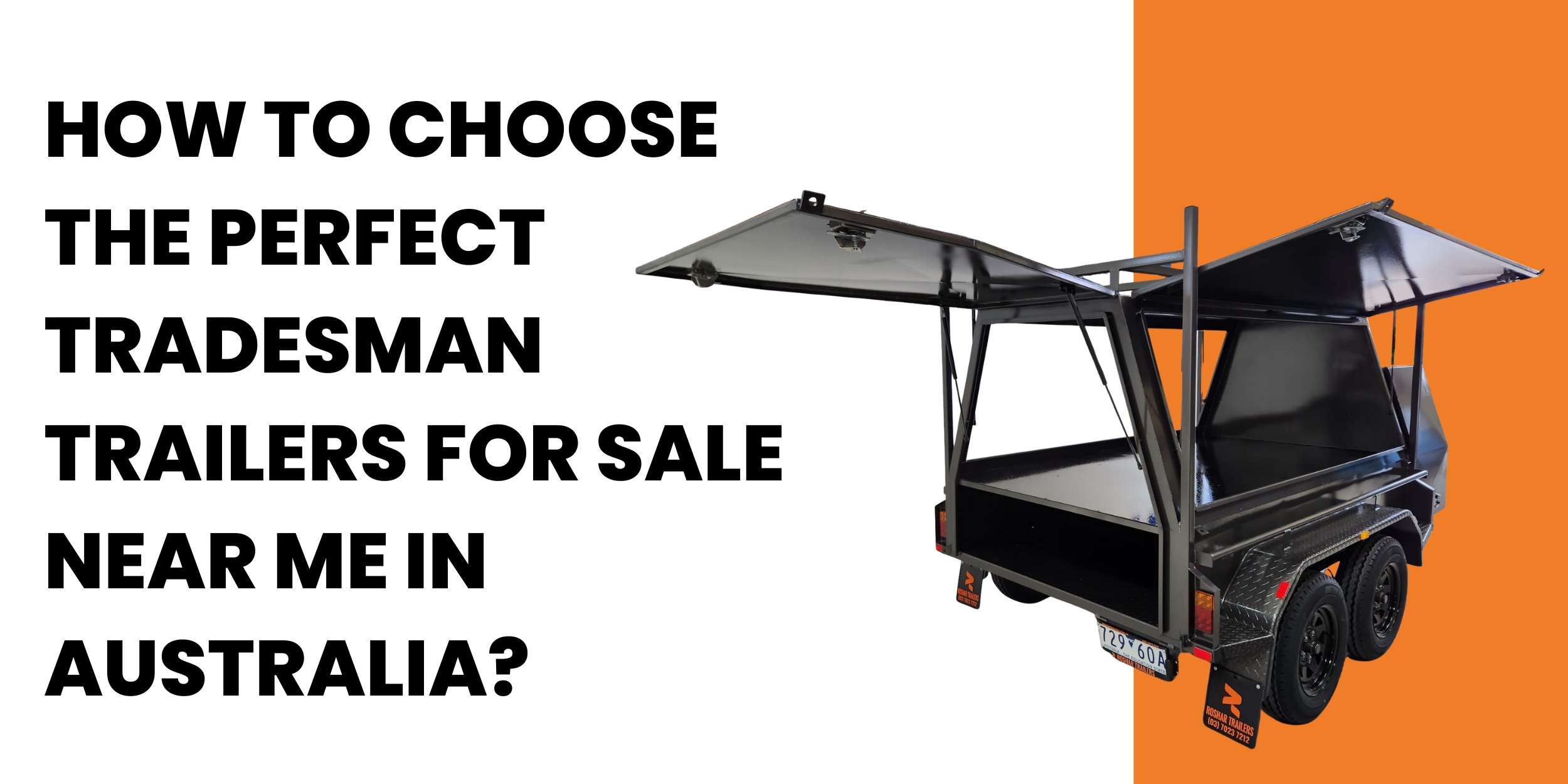 Tradesman Trailers for Sale
