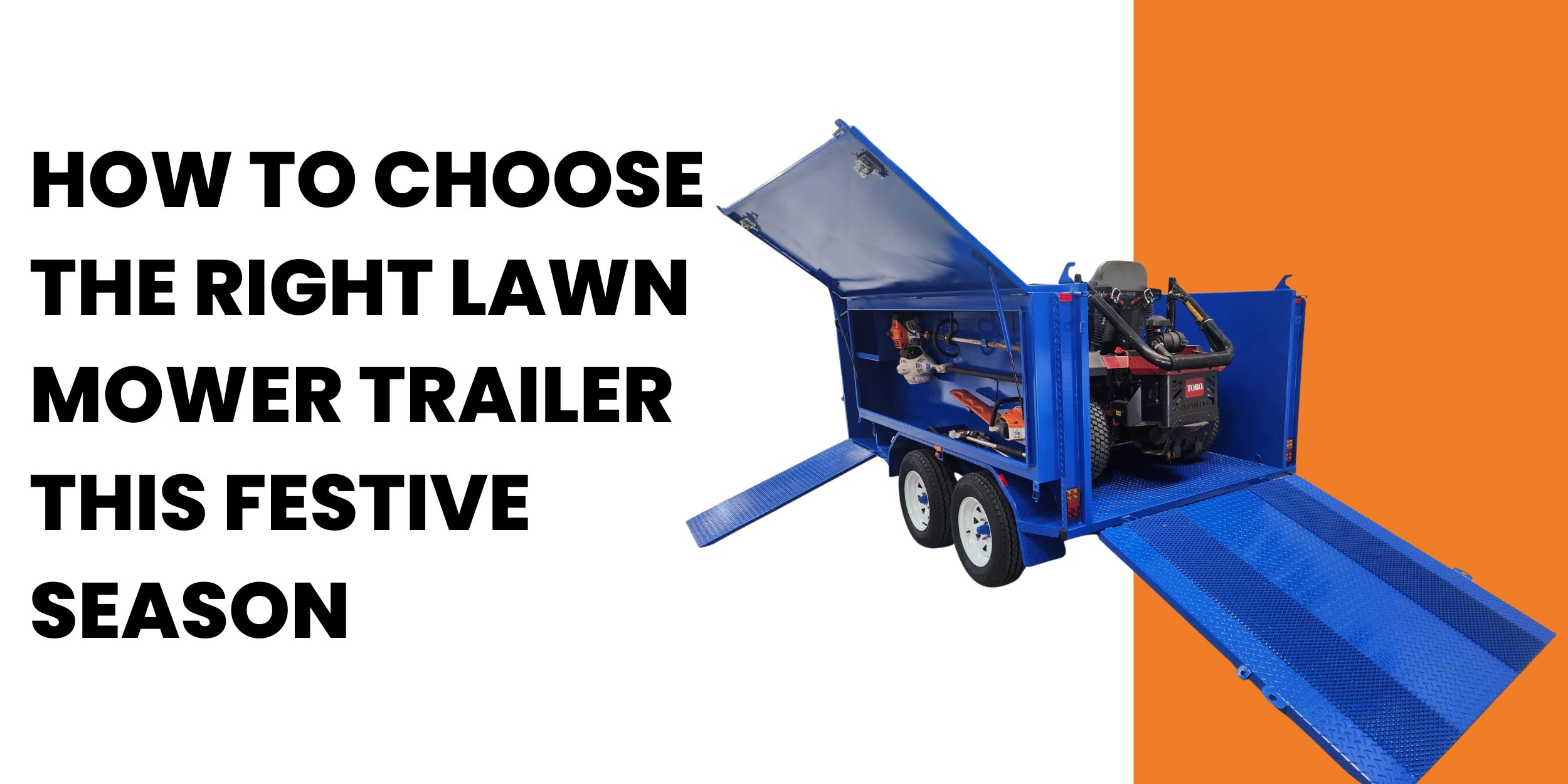 lawn mower trailer