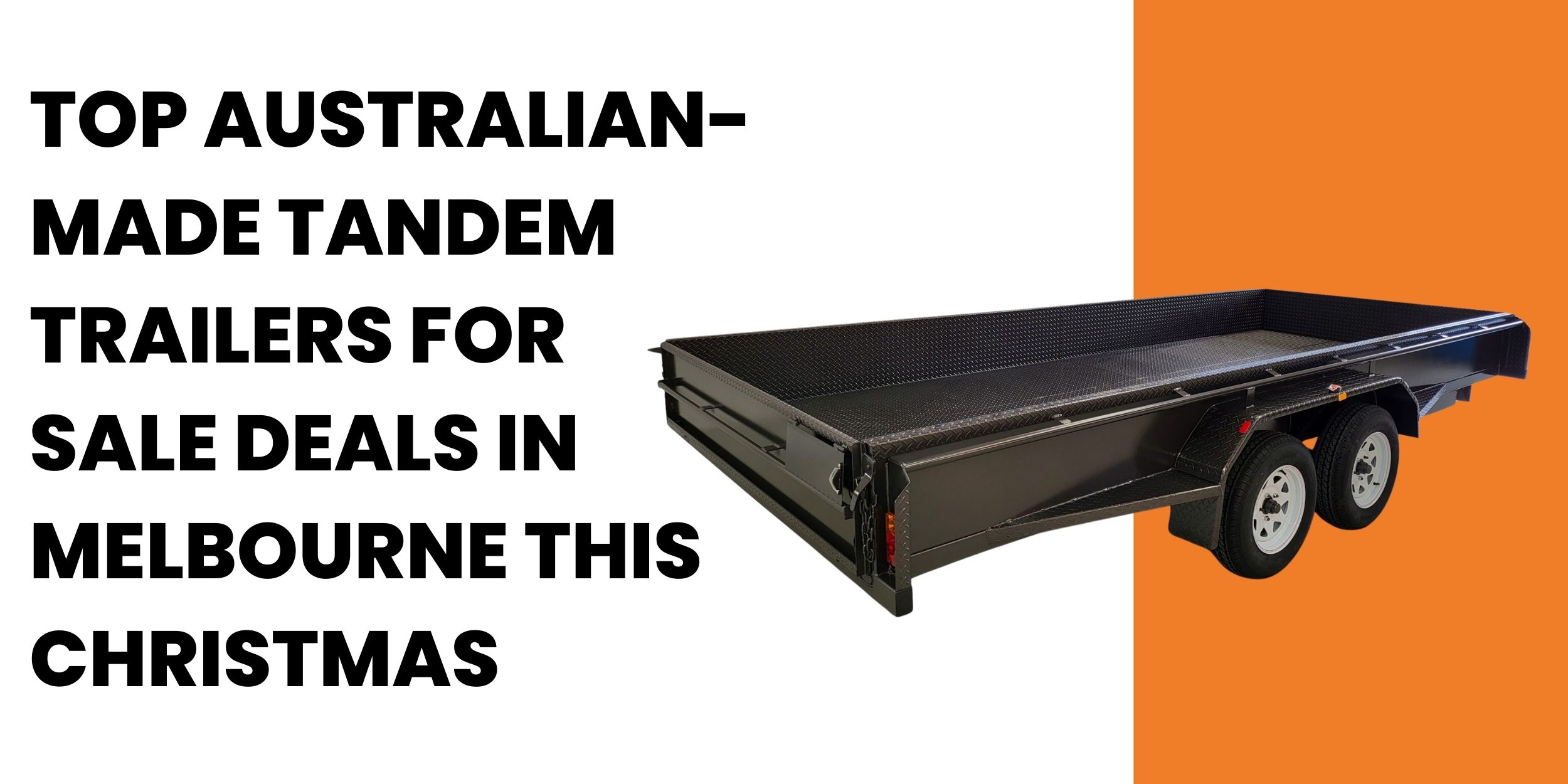 Tandem Trailers for Sale