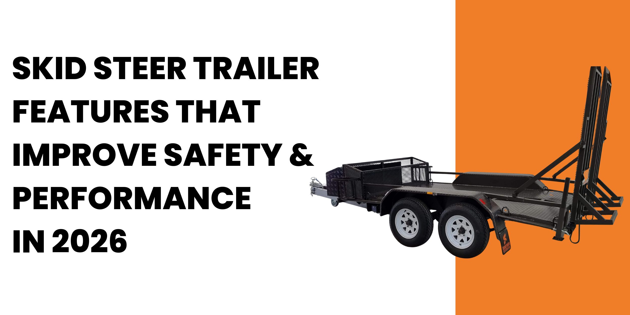 skid steer trailer