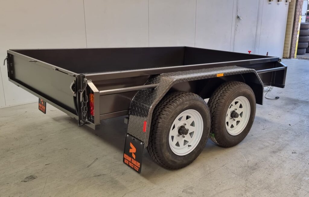 8x5 Tandem with 300mm side 2 ton