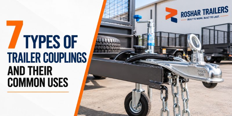 7 Types of Trailer Couplings and Their Common Uses
