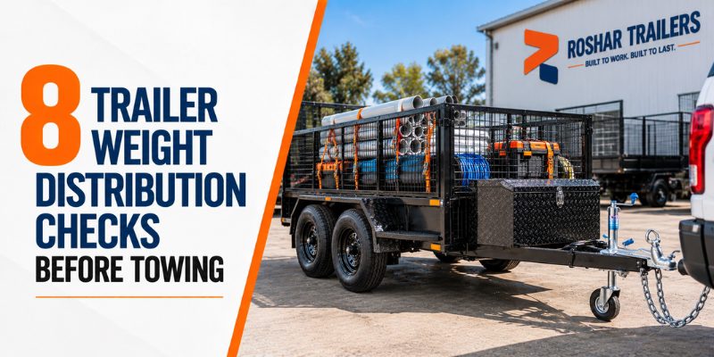 8 Trailer Weight Distribution Checks Before Towing